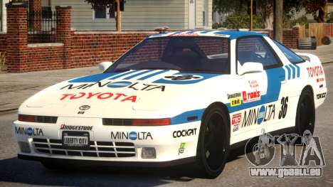 1992 Toyota Supra 3.0 Turbo PJ1 pour GTA 4