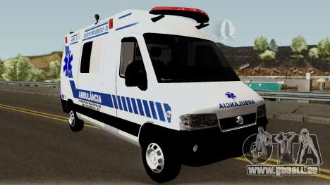 Fiat Ducato Brazilian Ambulance für GTA San Andreas