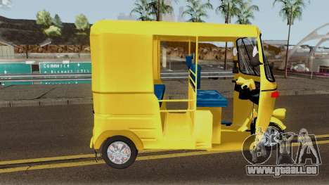 Real Indian Rickshaw pour GTA San Andreas
