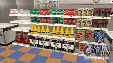 New Liquor Store with Products of The Year 1992 pour GTA San Andreas