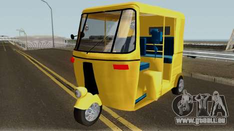 Real Indian Rickshaw für GTA San Andreas