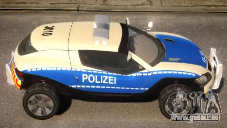 VW Concept T German Police Car pour GTA 4