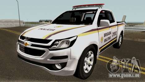 Chevrolet S-10 2017 Brigada Militar für GTA San Andreas