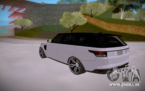 Land Rover Range Rover SVR SA StyledLow Poly pour GTA San Andreas