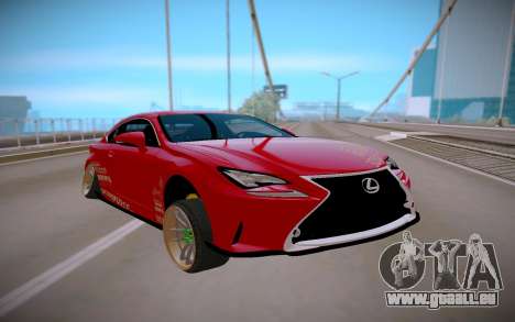 Lexus IS 350 F-Sport pour GTA San Andreas