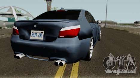 BMW M5 Low-poly pour GTA San Andreas