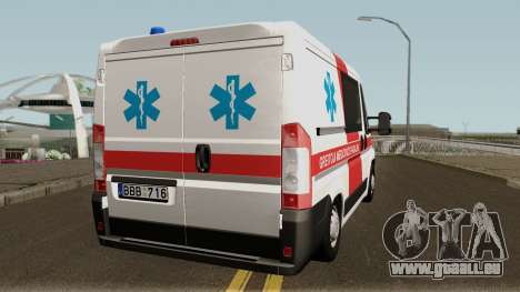 Fiat Ducato Lithuanian Ambulance für GTA San Andreas