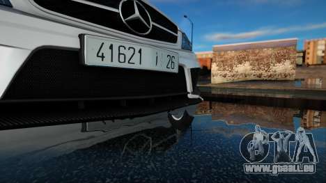 Mercedes-Benz C63 für GTA San Andreas
