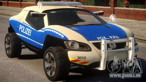 VW Concept T German Police Car für GTA 4