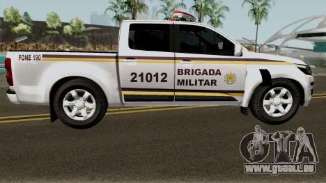 Chevrolet S-10 2017 Brigada Militar für GTA San Andreas