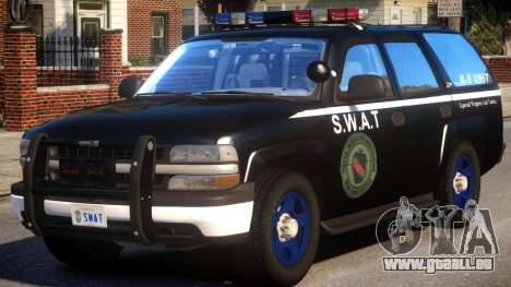 Chevrolet Tahoe Z71 Police (SWAT) für GTA 4