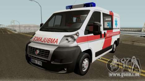 Fiat Ducato Lithuanian Ambulance pour GTA San Andreas