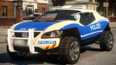 VW Concept T German Police Car pour GTA 4