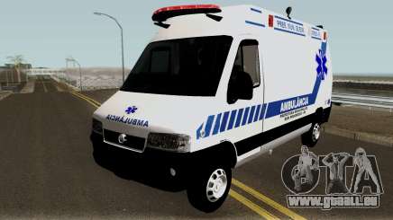 Fiat Ducato Brazilian Ambulance pour GTA San Andreas