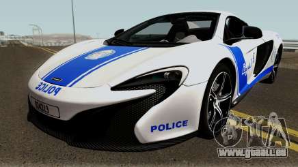 McLaren 650S Spyder Algeria Police v1.0 für GTA San Andreas