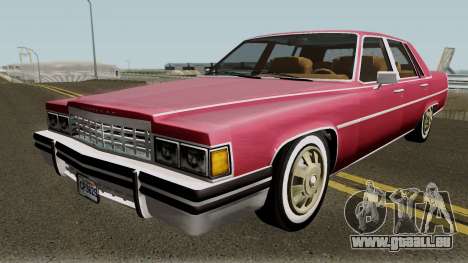 Cadillac Fleetwood Normal 1985 v1 pour GTA San Andreas