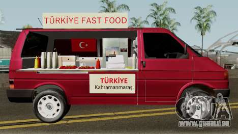 Turkiye Fast-Food Araci (Volkswagen Transporter) für GTA San Andreas