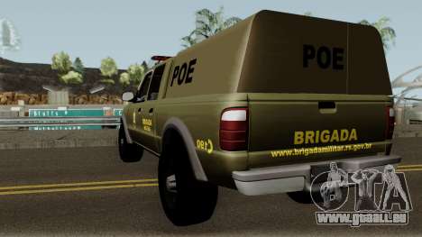 Ford Ranger 2008 Police pour GTA San Andreas