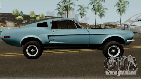 Ford Mustang GT390 Bullitt Edition 1968 pour GTA San Andreas