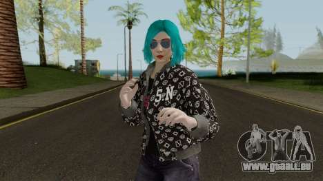 GTA Online Skin Female DLC After Hours für GTA San Andreas