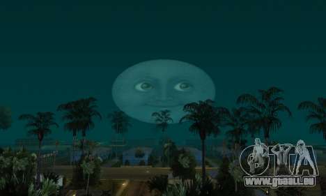 Réaliste Lune pour GTA San Andreas
