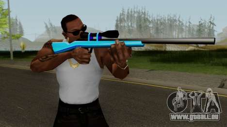 Sniper Rifle Blue pour GTA San Andreas