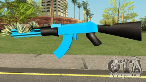 AK47 Blue pour GTA San Andreas