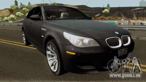 BMW M5 E60 2006 M SPORT für GTA San Andreas