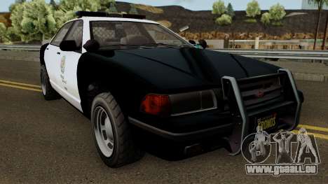 Police Cruiser GTA 5 pour GTA San Andreas