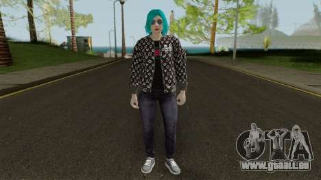 GTA Online Skin Female DLC After Hours für GTA San Andreas