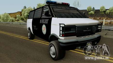 Police Transport Burrito GTA 5 pour GTA San Andreas