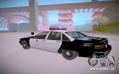 Chevrolet Caprice 1992 Police LQ pour GTA San Andreas