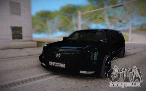 Cadillac Escalade ESV 2012 pour GTA San Andreas