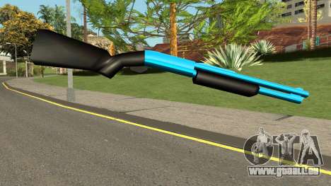 Chromegun Blue für GTA San Andreas