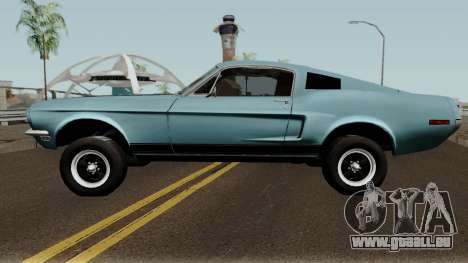 Ford Mustang GT390 Bullitt Edition 1968 pour GTA San Andreas
