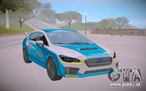 2017 Subaru WRX STI Rallye pour GTA San Andreas