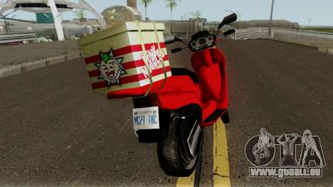 New Pizzaboy pour GTA San Andreas