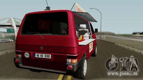 Turkiye Fast-Food Araci (Volkswagen Transporter) für GTA San Andreas