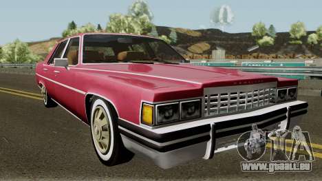 Cadillac Fleetwood Normal 1985 v1 pour GTA San Andreas