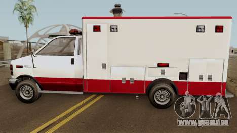 Brute Ambulance GTA 5 pour GTA San Andreas