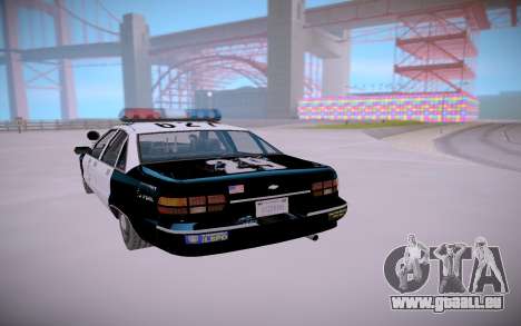Chevrolet Caprice 1992 Police LQ für GTA San Andreas