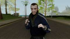 Niko Bellic in Blue Jacket pour GTA San Andreas