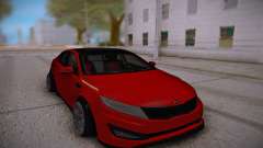 Kia Optima Red pour GTA San Andreas
