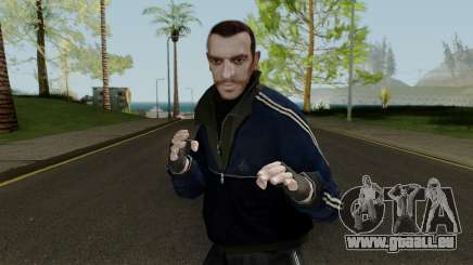 Niko Bellic in Blue Jacket für GTA San Andreas