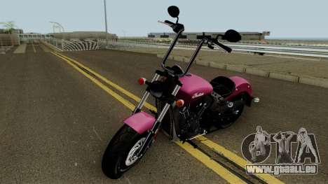 Indian Scout Sixty 2018 pour GTA San Andreas