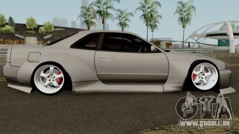 Nissan Skyline GT-R Mk.X Widebody (R34) für GTA San Andreas