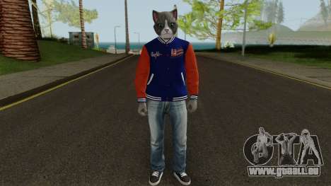 GTA Online Random Skin 7 Lonedigger Cat für GTA San Andreas