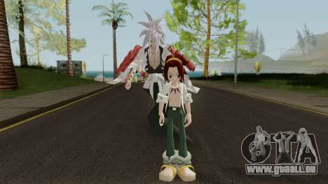 Yoh Asakura and Amidamaru pour GTA San Andreas