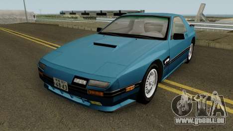 Mazda RX7 FC (Extreme Low Poly) pour GTA San Andreas