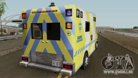 SAMU Ambulance für GTA San Andreas
